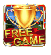 สัญลักษณ์ Free Game ถ้วยรางวัล