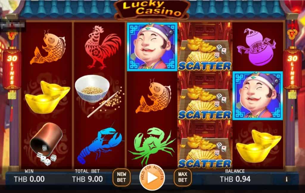 รูปแบบเกมสล็อต Lucky Casino