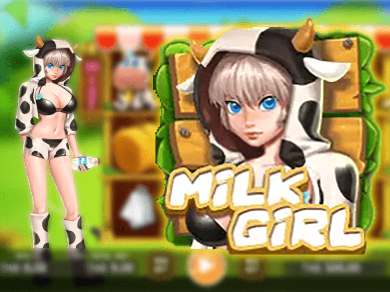 แตกดีฟรีสปินเยอะเกมสล็อต Milk Girl รีดนมรีดง่ายได้เงินจริง