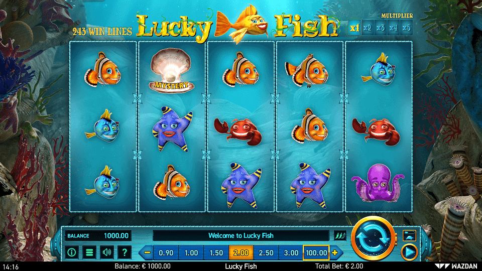 Lucky Fish ปลานำโชค ค่าย Wazdan Direct