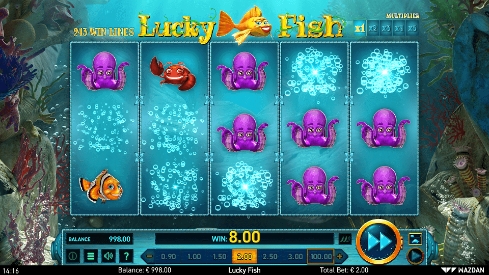 Lucky Fish ปลานำโชค ค่าย Wazdan Direct