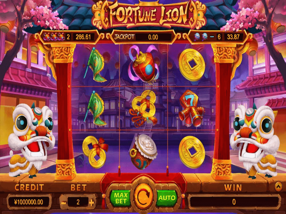 Fortune Lion สิงโตพารวยจากค่าย Funta Gaming