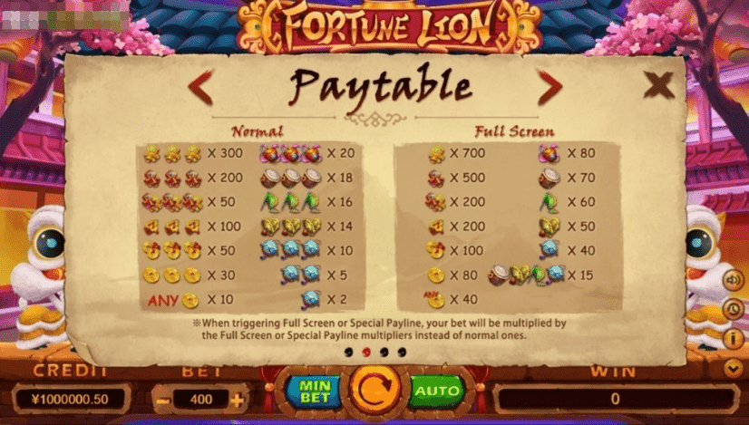 Fortune Lion จ่ายหนักจ่ายจริงไม่มีหลอก