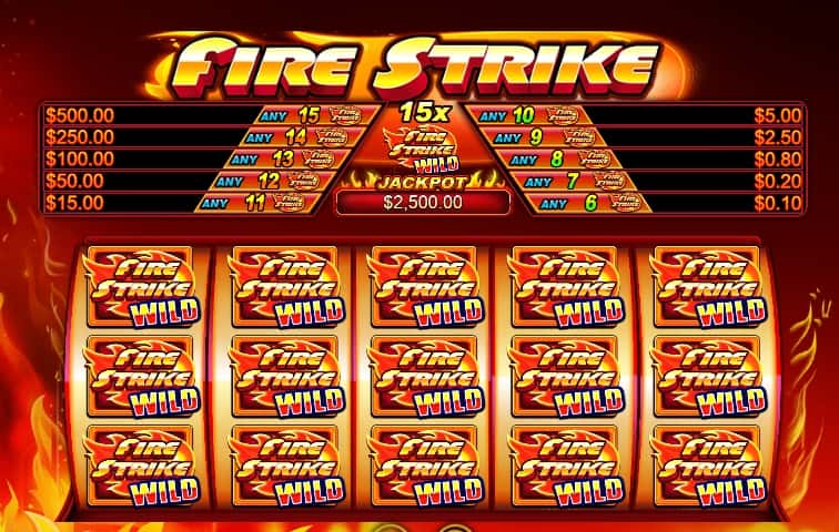 รีวิวเกมสล็อต PRAGMATIC PLAY สัมผัสความร้อนแรงใน FIRE STRIKE